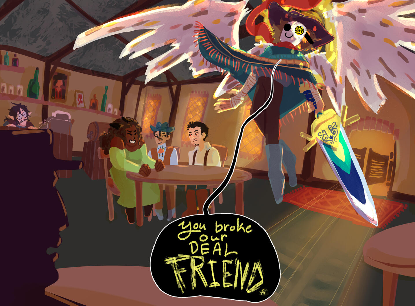 Broken Deals, Feat. Many characters