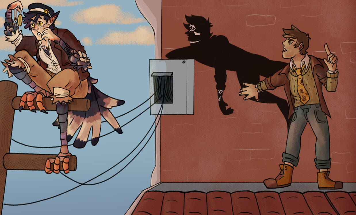 Dangerous Perch, Feat. Jackdaw and Oliver