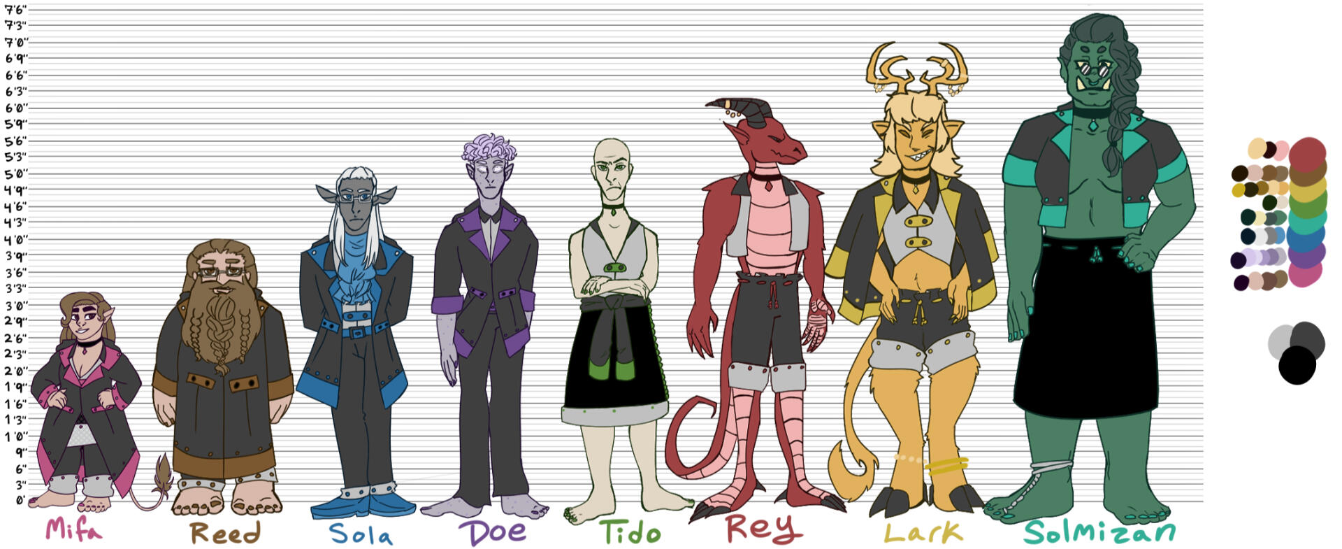 Doe, Changeling Forms